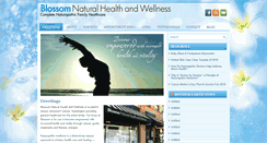 Desktop Screenshot of blossomnaturalhealth.com